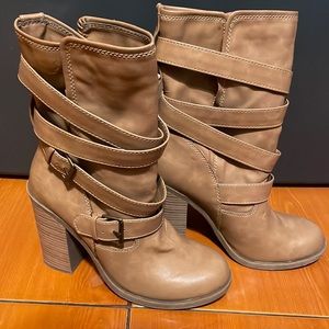 Arizona Jean Co Vintage moto boots